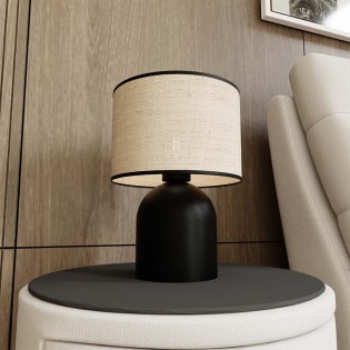 Lámpara de mesa Canda Ratán