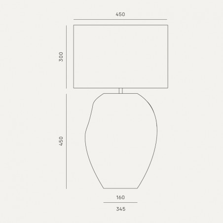 Lámpara de sobremesa Ural