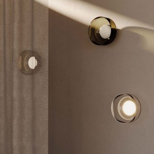 Aplique de pared LED Ipon Fumé (10W)