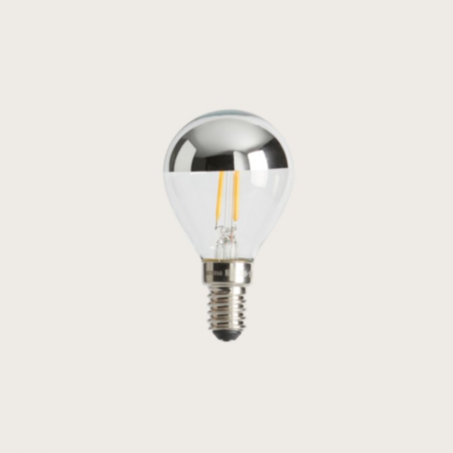 Bombilla LED E14 G45 Efecto Espejo Dim (4W)