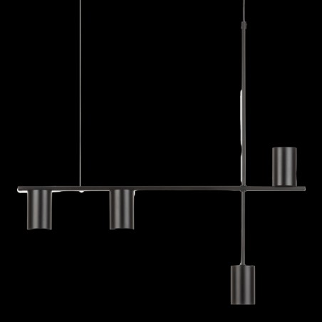 Lámpara de techo Mopani (4 luces)