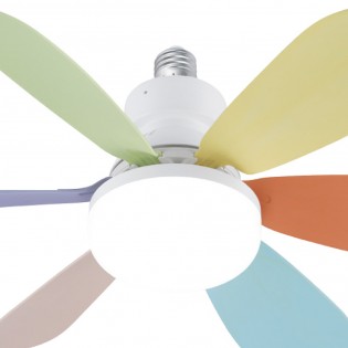 Ventilador LED Nikiya E27 CCT (18W)