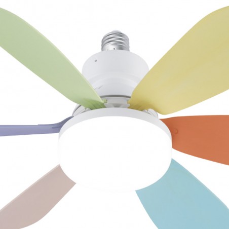 Ventilador LED Nikiya E27 CCT (18W)