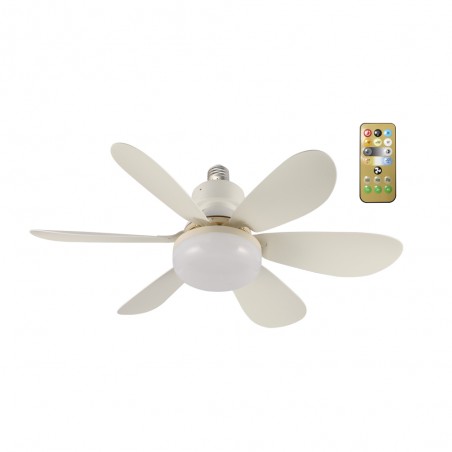 Ventilador LED Altari E27 Blanco CCT (18W)