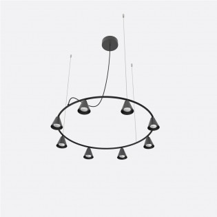 Lámpara colgante LED Rimini Fixed (8x8.5W)