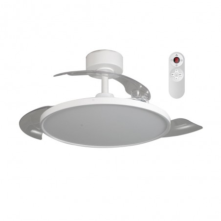 Ventilador LED aspas retráctiles Carpi CCT Dim (36W)