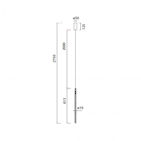 Lámpara de techo LED Torch (11W)