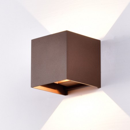 Aplique de exterior LED Davos Dim 2700K (2x6W)