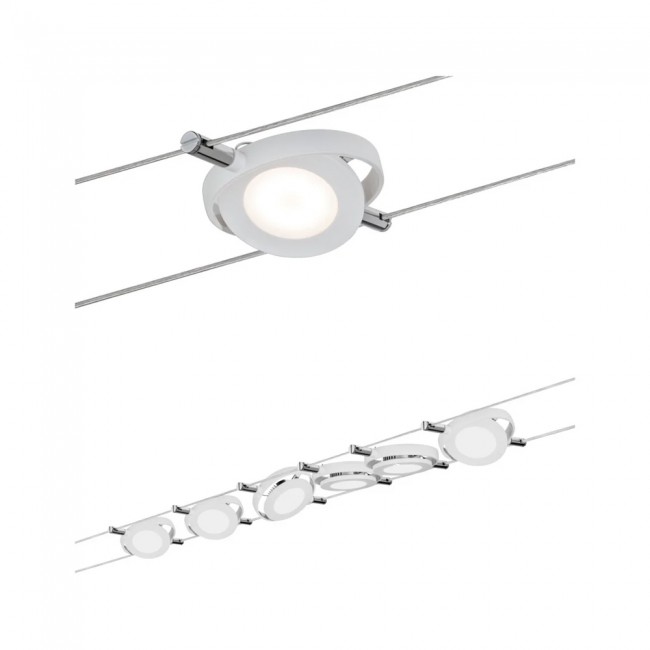 Set sistema de cables Wire 10M. LED RoundMac (6x4.3W)