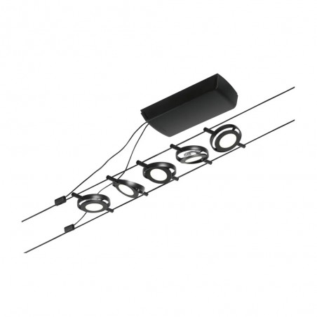 Set sistema de cables Wire 10M. LED RoundMac CorDuo (5x4.5W)