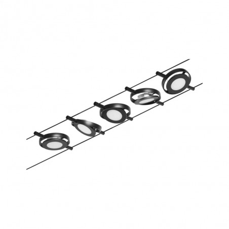 Set sistema de cables Wire 10M. LED RoundMac CorDuo (5x4.5W)