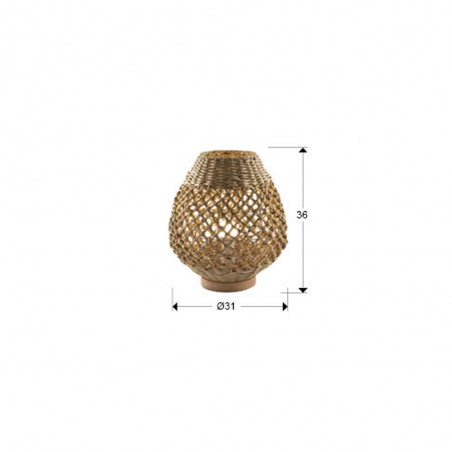 Lámpara de mesa Yaiza 35