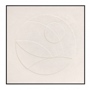 Set de 2 cuadros bajorrelieves Albos (100x100cm.)