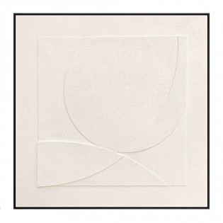 Set de 2 cuadros bajorrelieves Albos (100x100cm.)