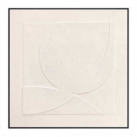 Set de 2 cuadros bajorrelieves Albos (100x100cm.)