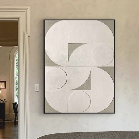 Cuadro bajorrelieve Geomia (90x120cm.)