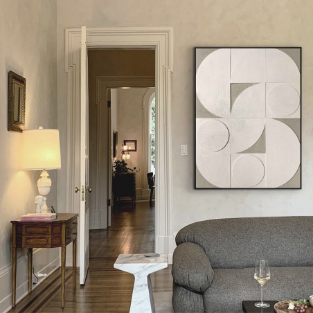 Cuadro bajorrelieve Geomia (90x120cm.)