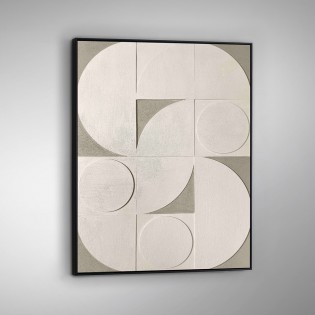 Cuadro bajorrelieve Geomia (90x120cm.)