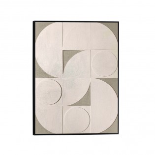 Cuadro bajorrelieve Geomia (90x120cm.)