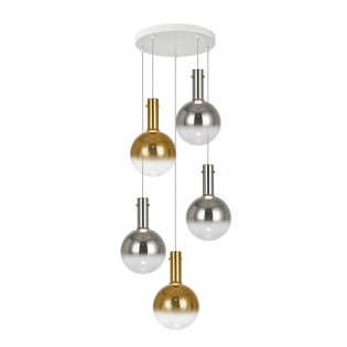 Lámpara colgante LED Matices (5x6W)