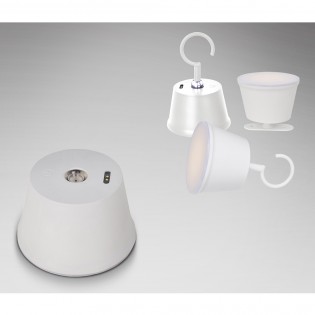 Lámpara de mesa recargable LED Cuco Dim (3W)