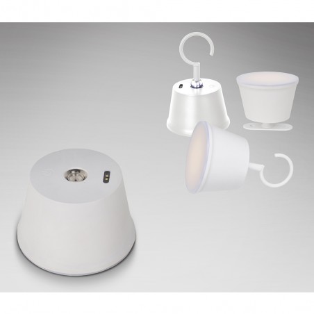 Lámpara de mesa recargable LED Cuco Dim (3W)