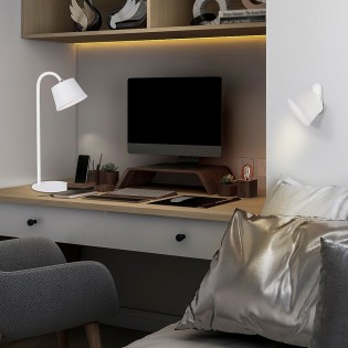 Lámpara de mesa recargable LED Cuco Dim (3W)
