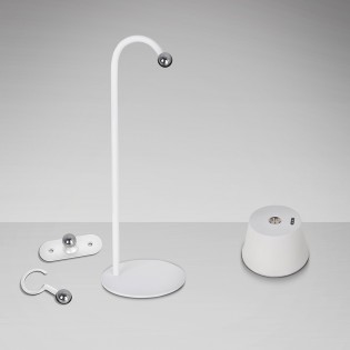 Lámpara de mesa recargable LED Cuco Dim (3W)