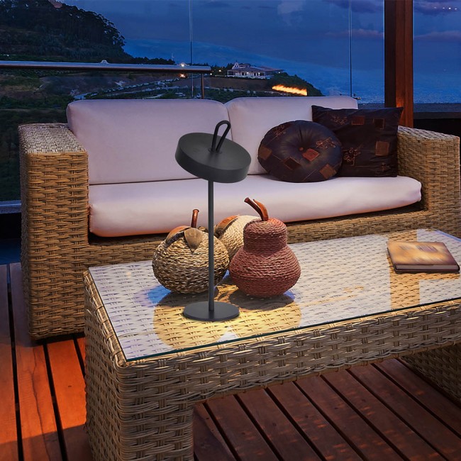 Lámpara de mesa recargable LED Gong Dim (2,5W)