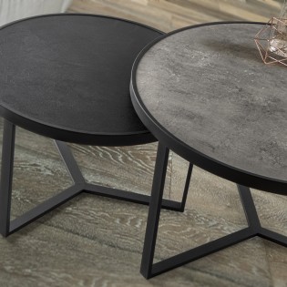 Set mesas auxiliares Naira