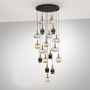 Lámpara colgante Norma (18 luces)