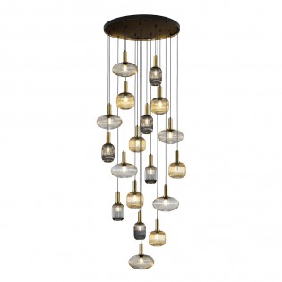 Lámpara colgante Norma (18 luces)