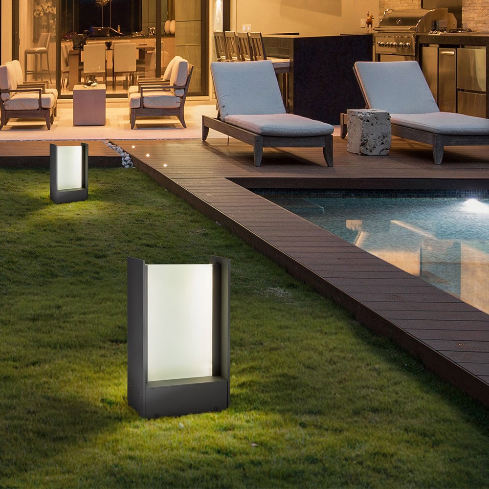 Baliza de exterior LED Matia H30 (18W) - Schuller - Lamparas.es