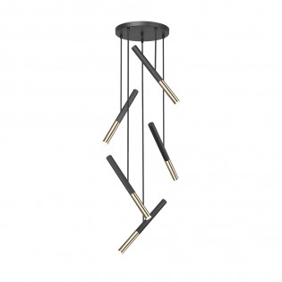 Lámpara de techo LED Edna (5x5W)