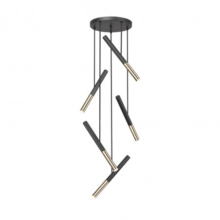 Lámpara de techo LED Edna (5x5W)