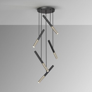 Lámpara de techo LED Edna (5x5W)