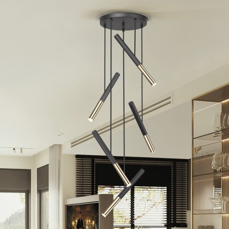 Lámpara de techo LED Edna (5x5W)