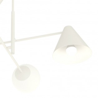 Lámpara de techo Semra Blanco (4 luces)