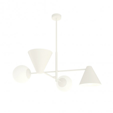 Lámpara de techo Semra Blanco (4 luces)