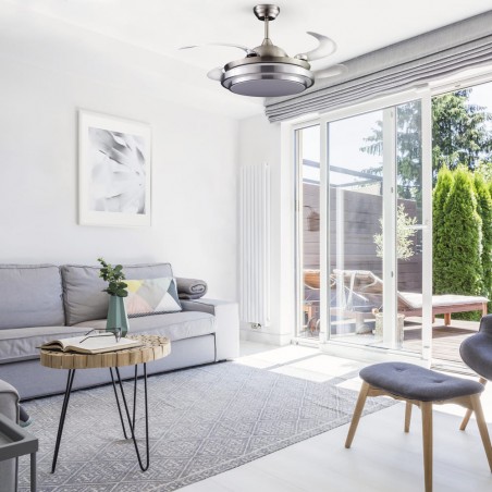 Ventilador LED con aspas plegables Klon Plus CCT (50W)