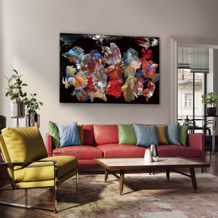 Fotografía impresa Peces Siam