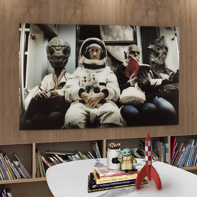 Fotografía impresa Galácticos