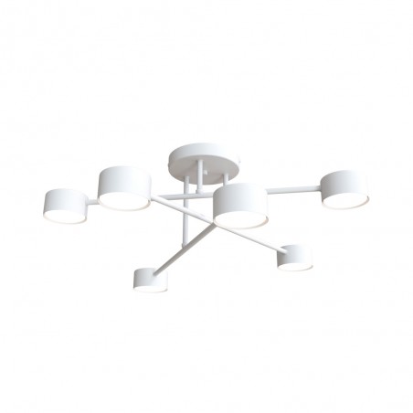 Plafón de techo Tanfa Blanco (6 luces)