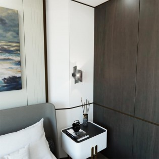 Aplique de pared Umaki Negro