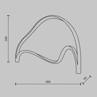 Lámpara de mesa LED Plons (12W)