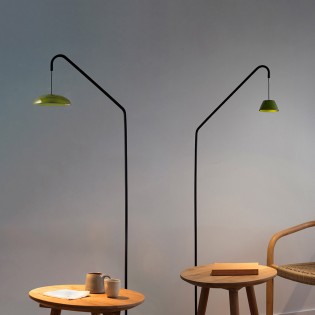 Lámpara de pie LED Absidiola Plato Arco (3.5W)