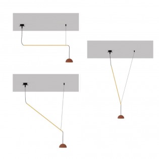 Lámpara colgante LED Absidiola Mini Móvil (4x3.5W)