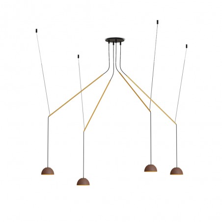 Lámpara colgante LED Absidiola Mini Móvil (4x3.5W)