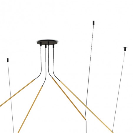 Lámpara colgante LED Absidiola Mini Móvil (4x3.5W)