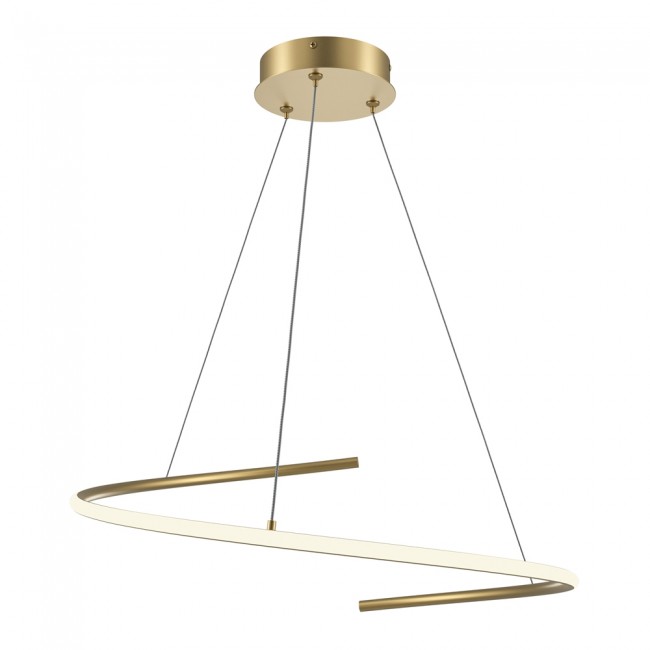 lampara colgante led curve 31w